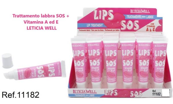 trattamento labbra sos con vitamina A e vitamina E Leticia Well