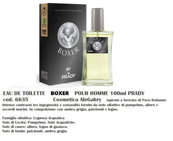 eau de toilette boxer Prady