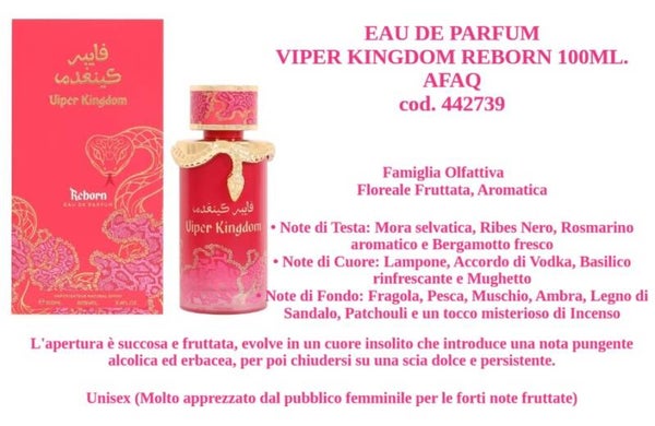 eau de parfum viper kingdom Afaq