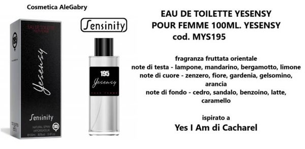 eau de toilette yesensy Yesensy