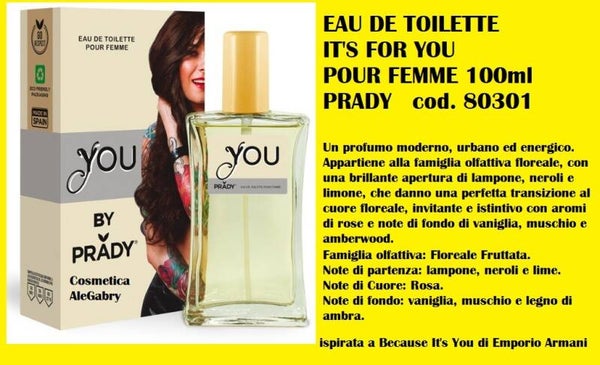 eau de toilette you Prady