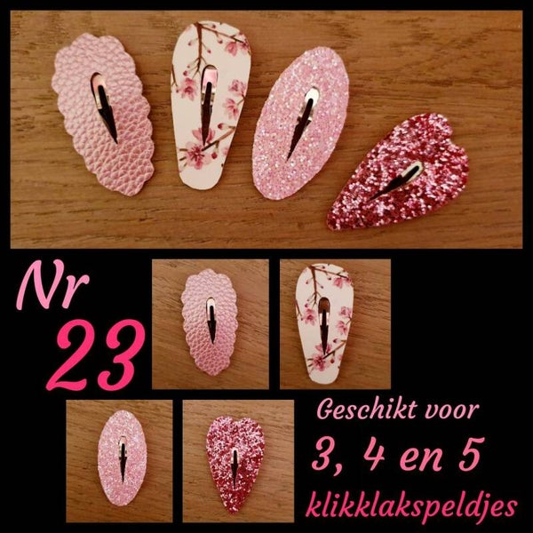 Klikklakmalletjes (mal nr 23 + 24)