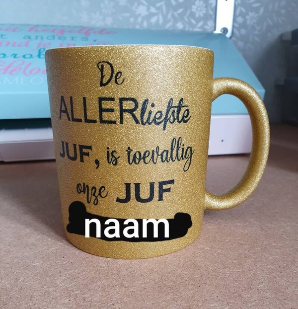 Mok juf met naam!