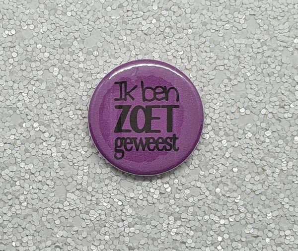 Ik ben zoet geweest paars