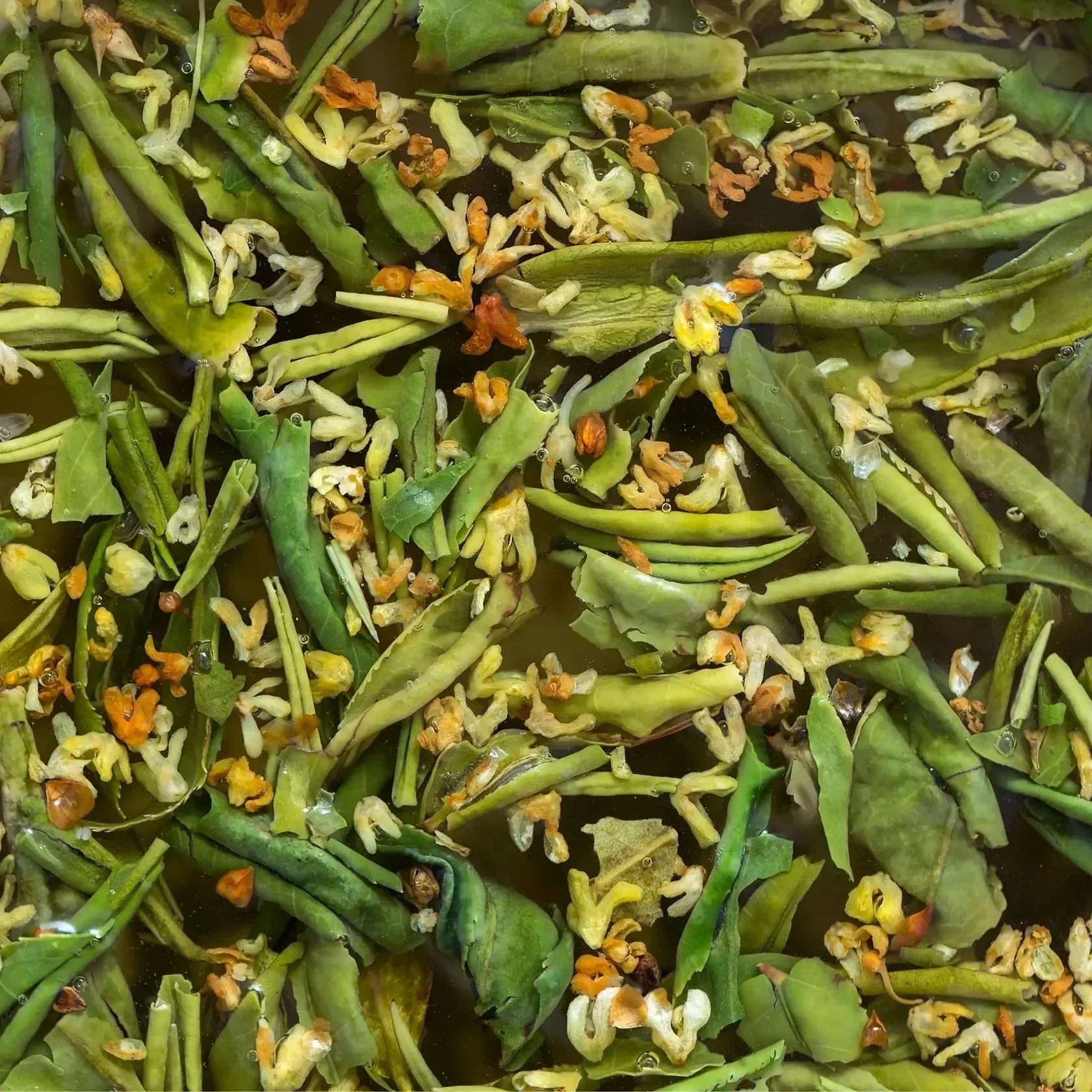 Thé vert- Osmanthus