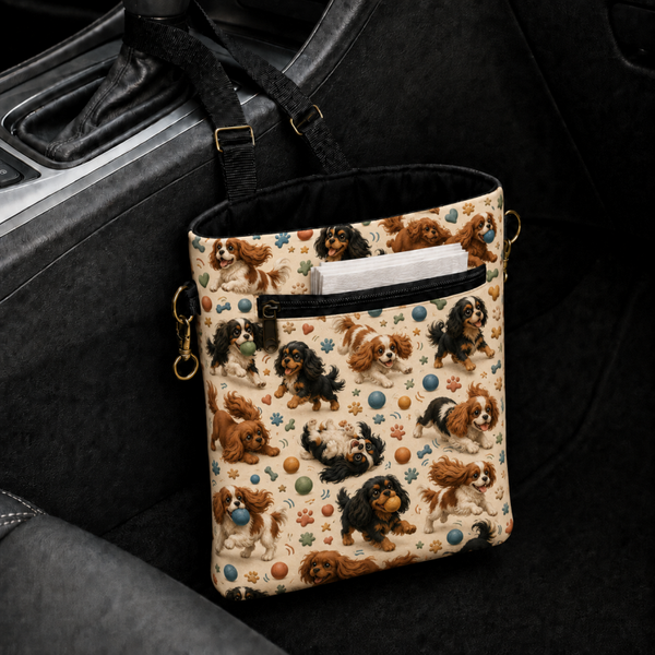 Cavalier King Charles Spaniel Car Trash Bag