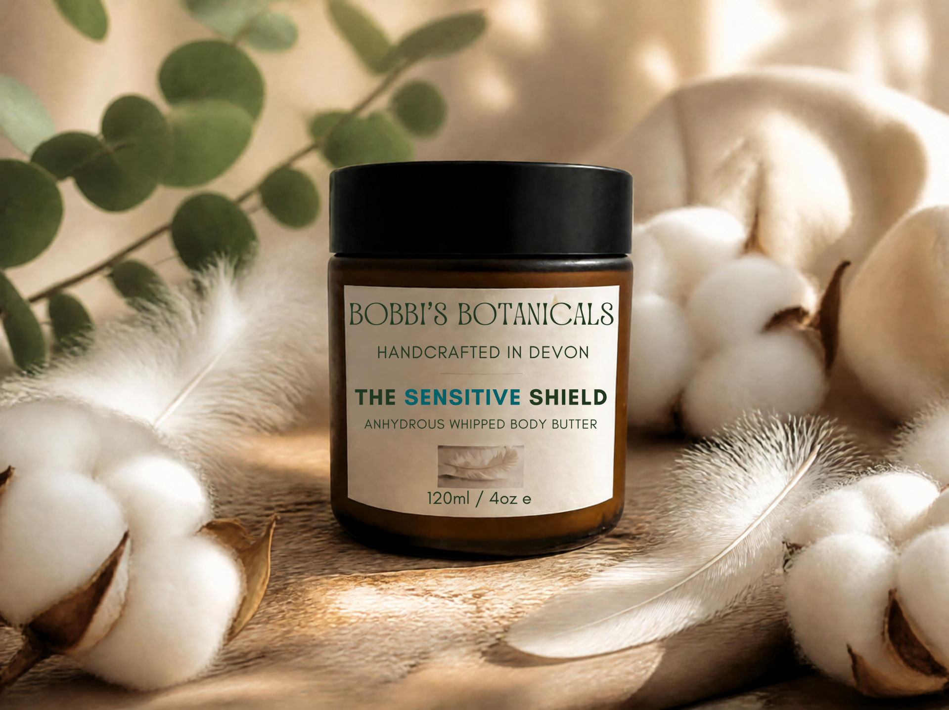 The Sensitive Shield (Scent free) Whipped body butter