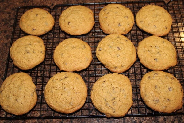 Pumpkin Chocolate Chip Cookies