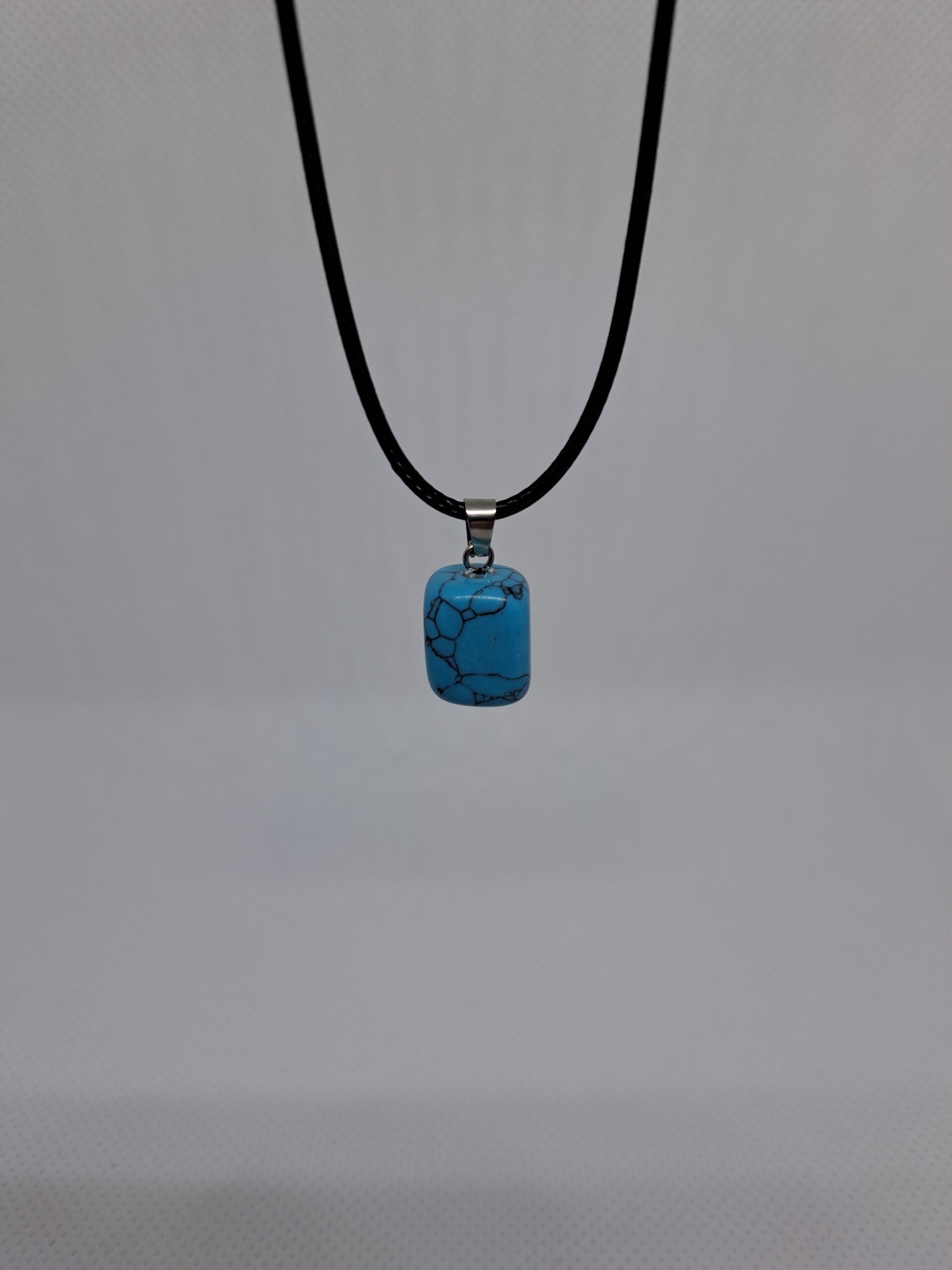 Kette - Natursteinanhänger