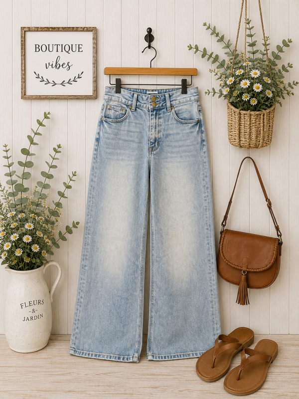 Petra 153 Relaxed wide leg jeans Size 11/29