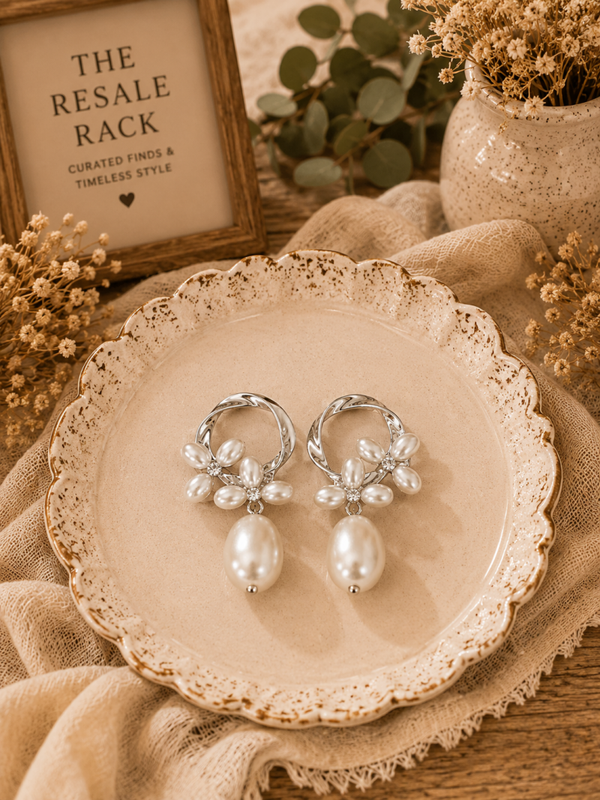 Pearled style earrings