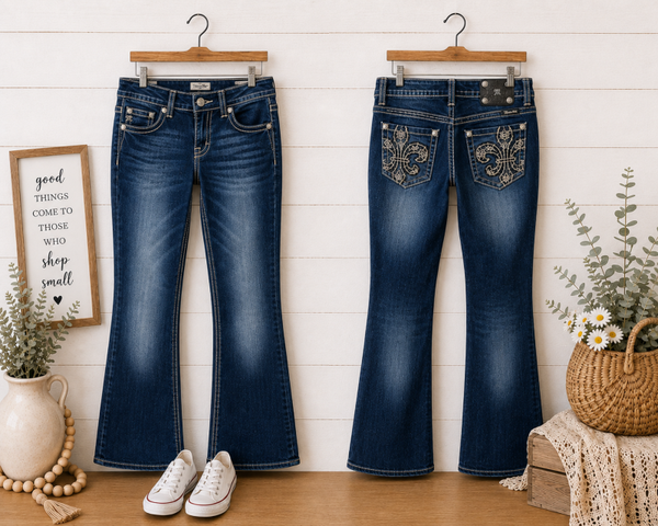 Miss Me Boot cut jeans Size 30 or 9/10 X 30 length
