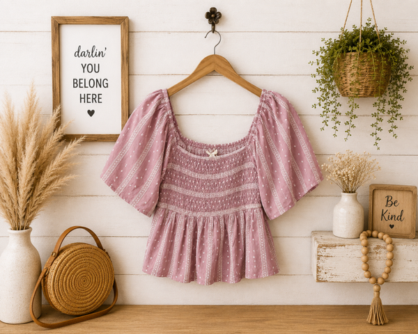Hem & Thread stretch top Size Medium