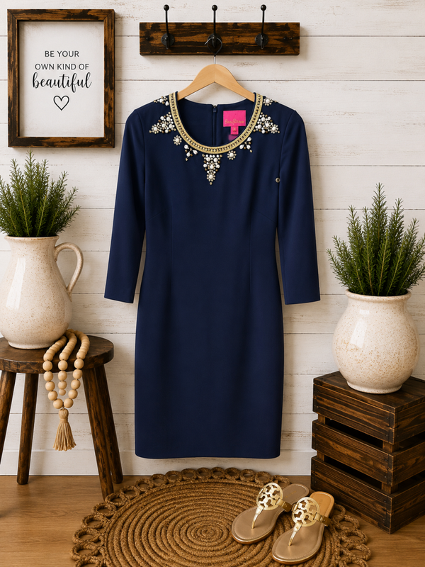 Lilly Pulitzer Navy dress size 10