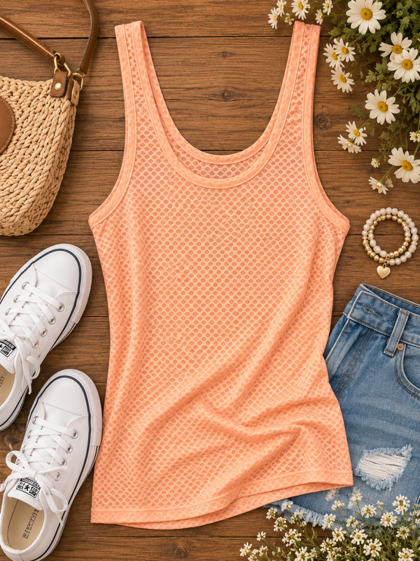Merrell netted peach tank top Size Medium