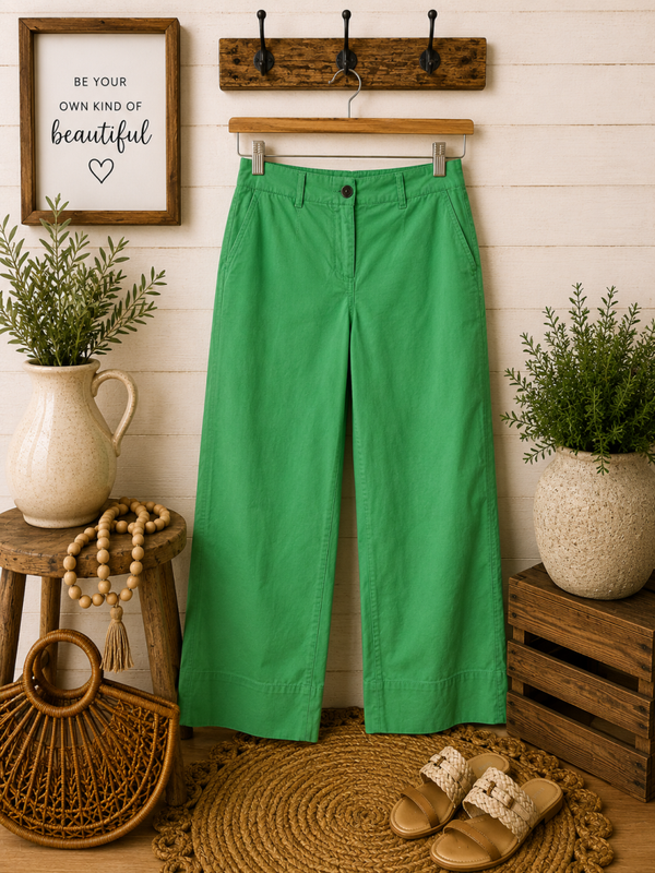 Crown & Ivy green dress pants Size 4