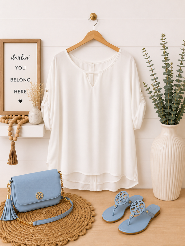 Cato white dress top Size 18/20