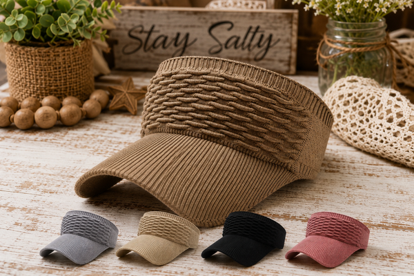Adorable stretch sun visors NWT