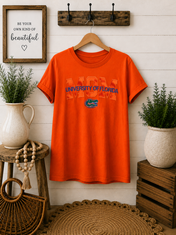 University of Florida mom orange tee Size Medium