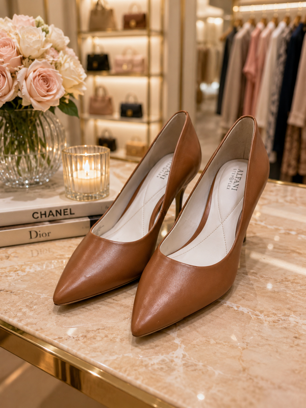 Alfani brown Jules heels size 8.5