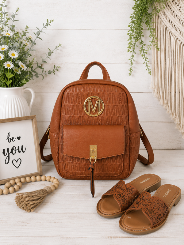 Marco backpack brown Size Medium