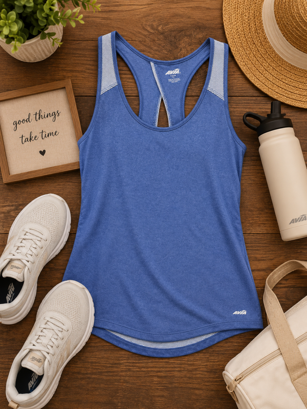 Avia blue tank top Size Small