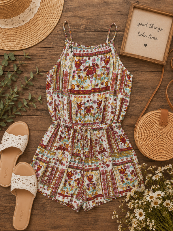 H&M short romper Size 6