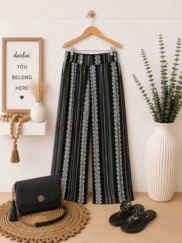 Maurices black and white dress pants Size Small