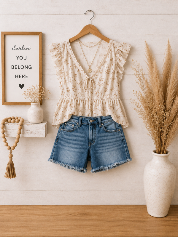 Kancan denim shorts Size Large