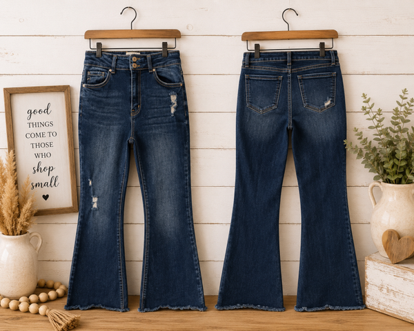 Kancan Rag bottom jeans Size 9/28 x 32 length
