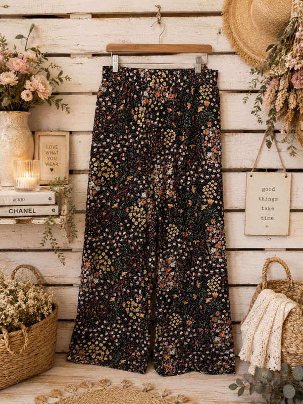 Angels flowy floral pants Size 3x