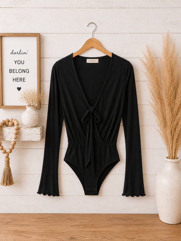 Altar'd State Black bodysuit Size XS
