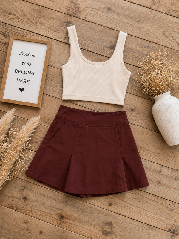 Champion brown sports skort Size 6