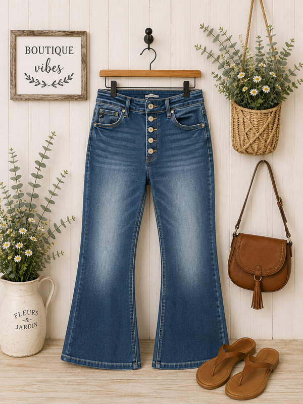 Kancan Curvy wide leg jeans Size 13/30