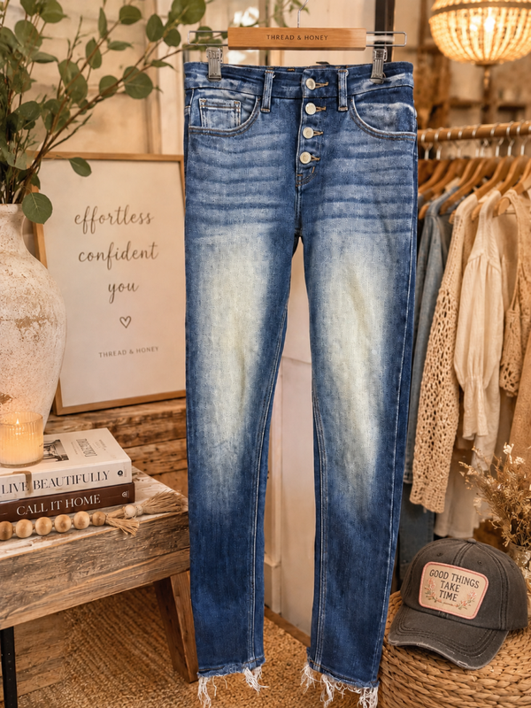 Kancan kurvy midrise skinny jeans Size 25 / 0