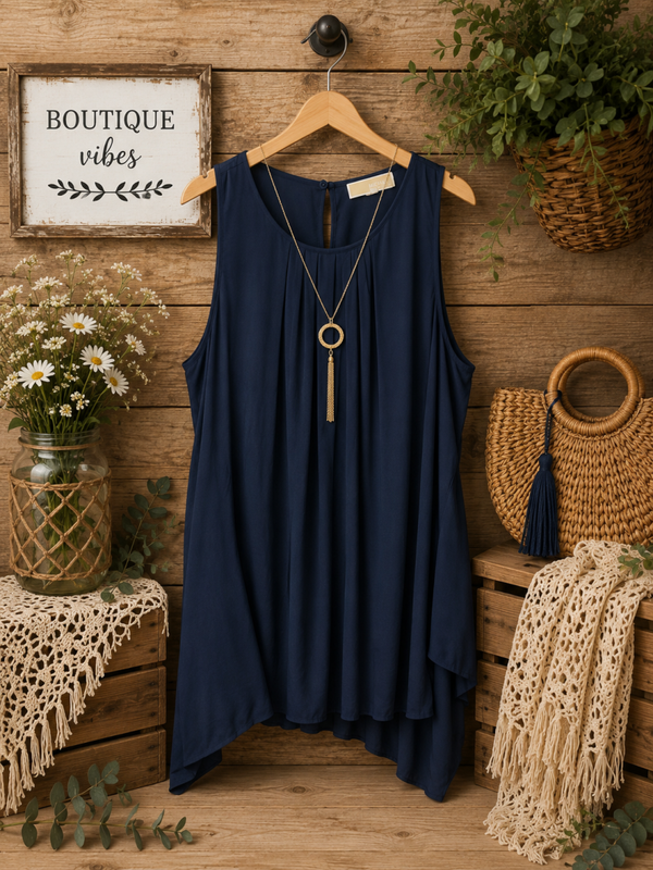 Michael Kors navy tank dress Size 2XL
