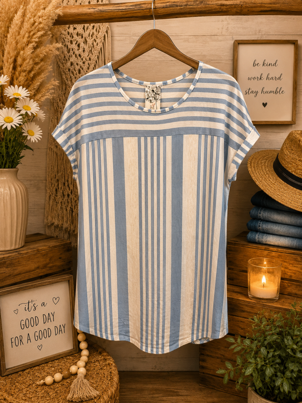 Naïf striped shirt Size Large