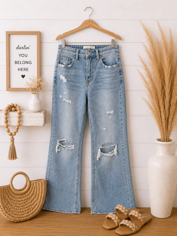 Flying Monkey flare distressed jeans Size 26