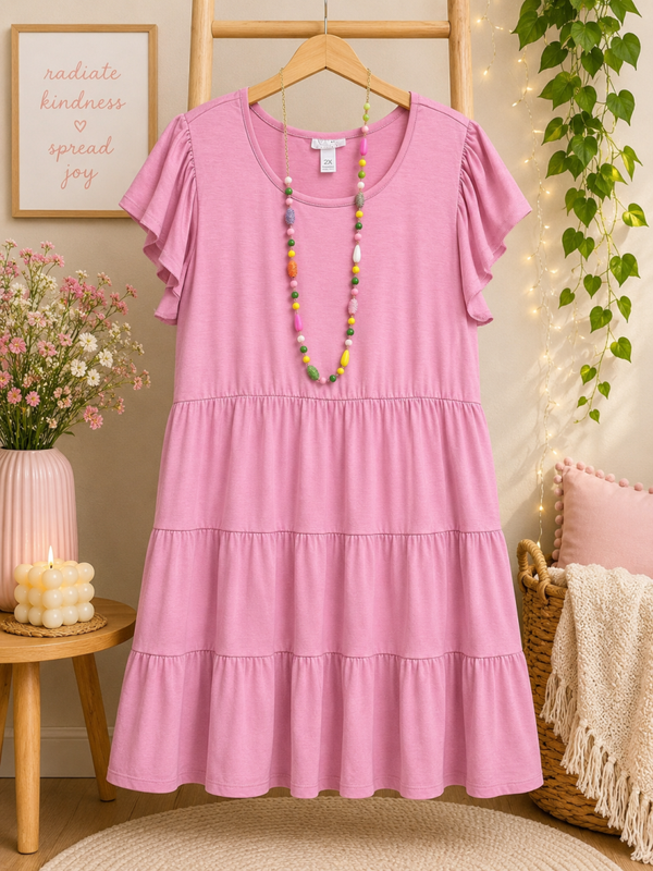 Just Be Knee length sun dress Size 2XL
