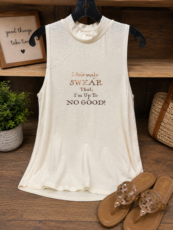 I solemnly swear tank Size Medium