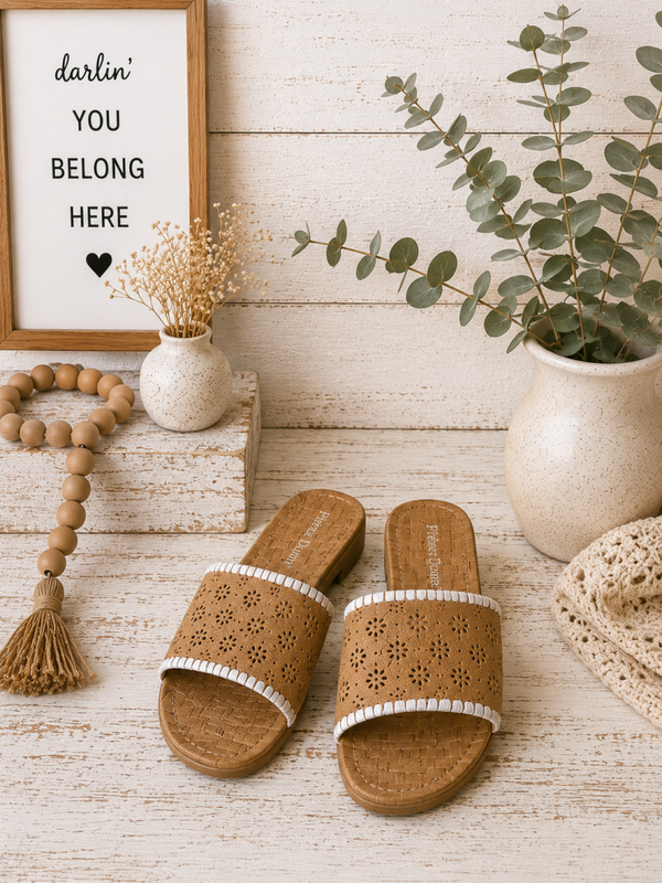 Jack Rogers cork sandals Size 8