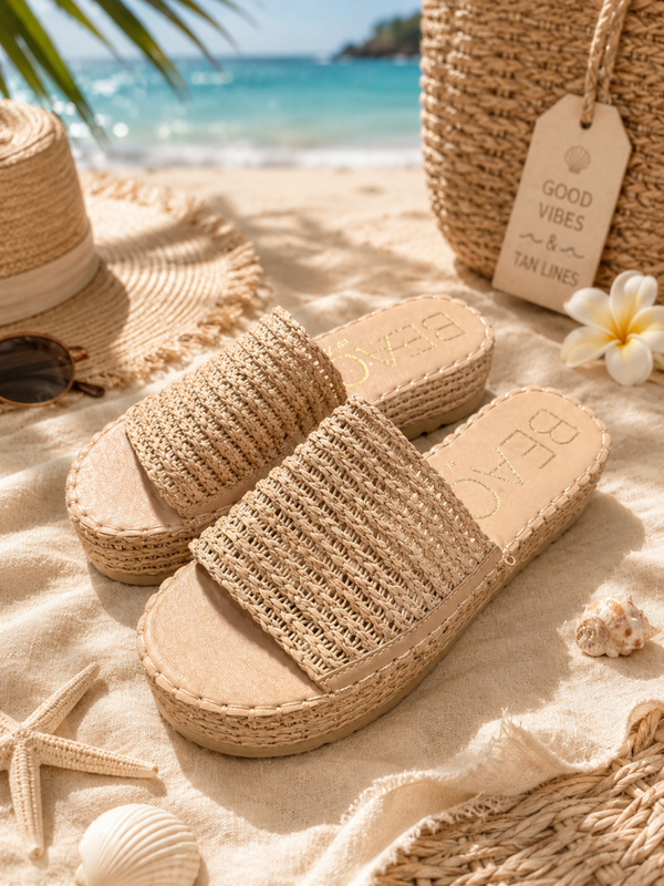 Beach sandals Size 7