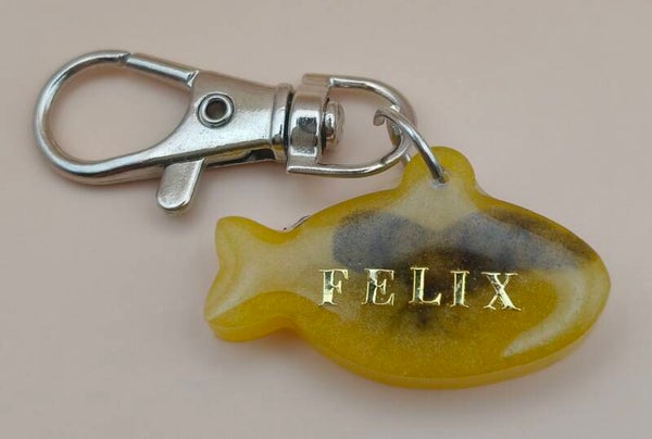 Small fish keyring