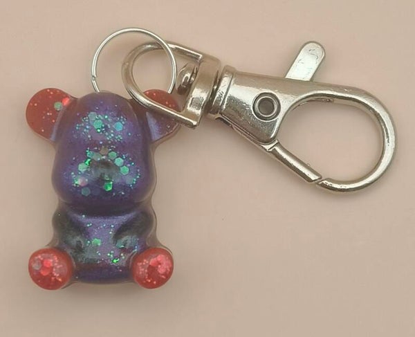 Small teddy keyring