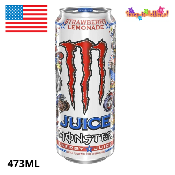 Monster Energy Strawberry Lemonade Juice  473ml