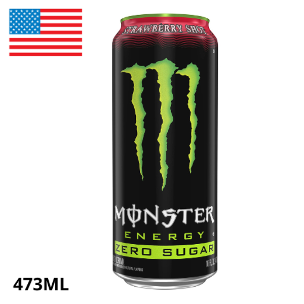 Monster Energy Zero Sugar Strawberry Shot 473ml