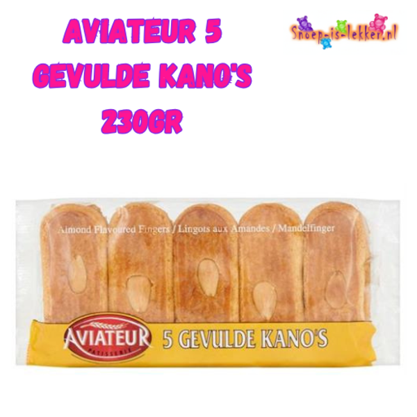 Aviateur 5 Gevulde Kano's 230gr