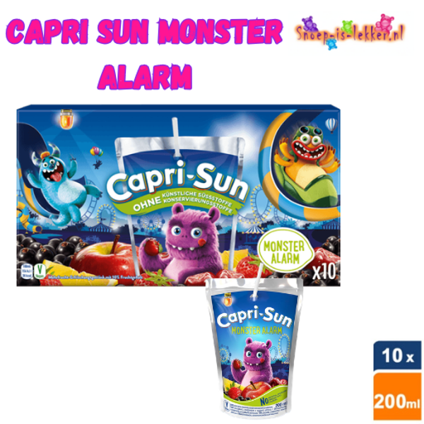 Capri Sun Monster Alarm 10x200ml