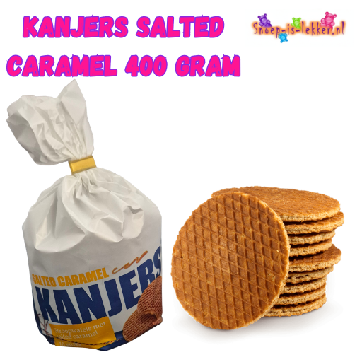 kanjers salted caramel 400 gram