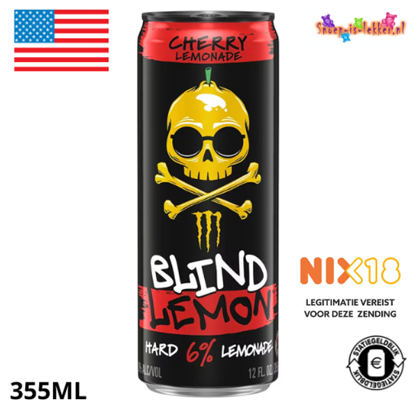 Monster Blind Lemon Cherry Lemonade  6% 355ml